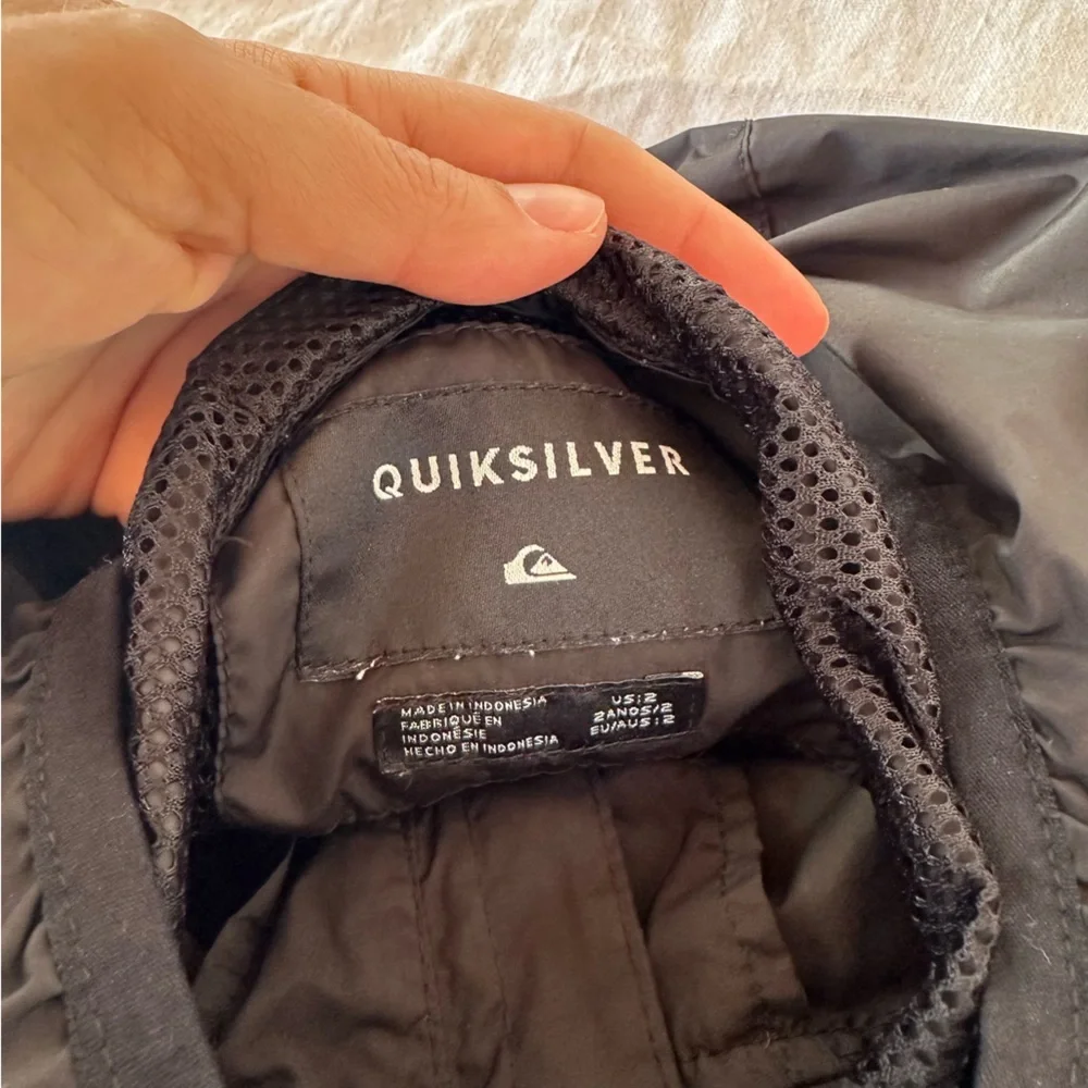 Quicksilver Toddler Boy Windbreaker Jacket Size 2